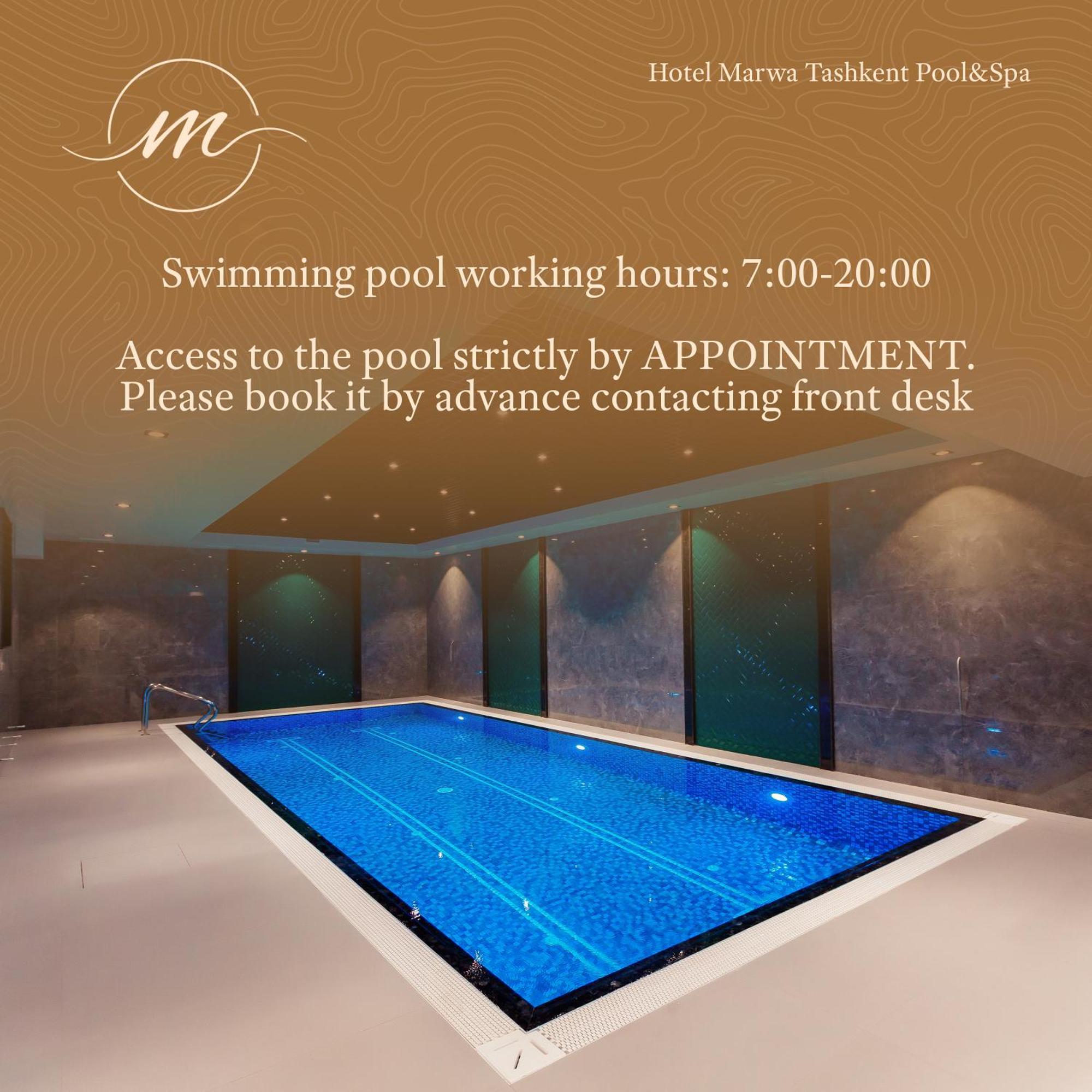 Hotel Marwa Tashkent Pool&Spa エクステリア 写真